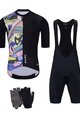 HOLOKOLO Mega set de ciclism - ESCAPE ELITE - multicolor/negru