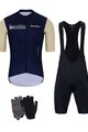 HOLOKOLO Mega set de ciclism - VIBES - albastru/fildeş/negru