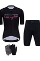 HOLOKOLO Mega set de ciclism - CYCLIST ELITE LADY - negru