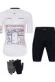 HOLOKOLO Mega set de ciclism - MAAPPI II. ELITE L - multicolor/negru/alb