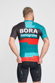 BONAVELO Tricou de ciclism cu mânecă scurtă - BORA 2023 - negru/verde/roșu