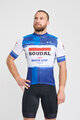BONAVELO Tricou de ciclism cu mânecă scurtă - SOUDAL QUICK-STEP 24 - albastru/alb