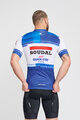 BONAVELO Tricou de ciclism cu mânecă scurtă - SOUDAL QUICK-STEP 24 - alb/albastru