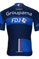 BONAVELO Tricou de ciclism cu mânecă scurtă - GROUPAMA FDJ 2025 - alb/roșu/albastru