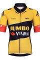 BONAVELO Tricou de ciclism cu mânecă scurtă - JUMBO-VISMA '23 KIDS - negru/galben