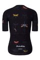 HOLOKOLO Tricou de ciclism cu mânecă scurtă - DRAGONFLIES ELITE LADY - negru