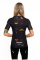HOLOKOLO Tricou de ciclism cu mânecă scurtă - DRAGONFLIES ELITE LADY - negru