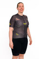 HOLOKOLO Tricou de ciclism cu mânecă scurtă - DRAGONFLIES ELITE LADY - negru