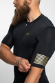 HOLOKOLO Tricou de ciclism cu mânecă scurtă - VICTORIOUS GOLD - negru