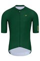 HOLOKOLO Tricoul și pantaloni scurți de ciclism - VICTORIOUS GOLD - verde/negru