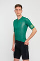 HOLOKOLO Tricoul și pantaloni scurți de ciclism - VICTORIOUS GOLD - verde/negru