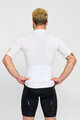 HOLOKOLO Tricoul și pantaloni scurți de ciclism - VICTORIOUS GOLD - alb/negru