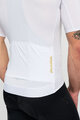 HOLOKOLO Tricou de ciclism cu mânecă scurtă - VICTORIOUS GOLD - alb