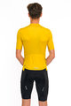 HOLOKOLO Tricoul și pantaloni scurți de ciclism - VICTORIOUS - negru/galben