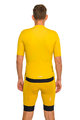 HOLOKOLO Tricoul și pantaloni scurți de ciclism - VICTORIOUS - galben