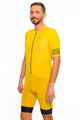 HOLOKOLO Tricoul și pantaloni scurți de ciclism - VICTORIOUS - galben