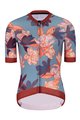 HOLOKOLO Tricou de ciclism cu mânecă scurtă - BLOOM ELITE LADY - maro/multicolor