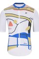 HOLOKOLO Tricou de ciclism cu mânecă scurtă - HORIZON ELITE - alb/multicolor