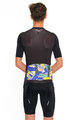 HOLOKOLO Tricou de ciclism cu mânecă scurtă - ESCAPE ELITE - multicolor/negru