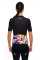 HOLOKOLO Tricou de ciclism cu mânecă scurtă - ESCAPE ELITE LADY - negru/multicolor
