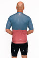 HOLOKOLO Tricou de ciclism cu mânecă scurtă - VIBES - gri/roșu