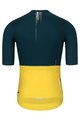 HOLOKOLO Tricou de ciclism cu mânecă scurtă - VIBES - verde/galben