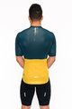 HOLOKOLO Tricou de ciclism cu mânecă scurtă - VIBES - verde/galben