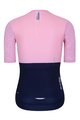 HOLOKOLO Tricou de ciclism cu mânecă scurtă - VIBES LADY - albastru/roz