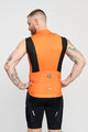 HOLOKOLO Tricoul de ciclism fără mâneci - AIRFLOW - portocaliu