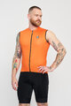 HOLOKOLO Tricoul de ciclism fără mâneci - AIRFLOW - portocaliu