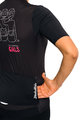 HOLOKOLO Tricou de ciclism cu mânecă scurtă - SUPPORT ELITE LADY - roz/alb/negru