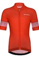 HOLOKOLO Tricou de ciclism cu mânecă scurtă - FLOW JUNIOR - multicolor/roșu