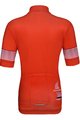HOLOKOLO Tricou de ciclism cu mânecă scurtă - FLOW JUNIOR - roșu/multicolor