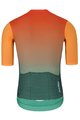 HOLOKOLO Tricou de ciclism cu mânecă scurtă - INFINITY - verde/roșu/portocaliu