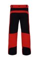 HOLOKOLO Pantaloni de ciclism lungi fără bretele - TRAILBLAZE LONG - negru/roșu