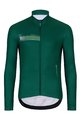 HOLOKOLO Tricou și pantaloni lungi de ciclism - VIBES WINTER - negru/verde