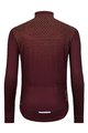 HOLOKOLO Tricou și pantaloni lungi de ciclism - STARLIGHT WINTER - bordo/negru