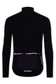 HOLOKOLO Tricou de cilism pentru iarnă cu mânecă lungă - FANTASY WINTER - negru/multicolor