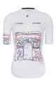 HOLOKOLO Tricou de ciclism cu mânecă scurtă - MAAPPI II. ELITE L - multicolor/alb