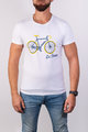 NU. BY HOLOKOLO Tricou de ciclism cu mânecă scurtă - LE TOUR LEMON II. - alb