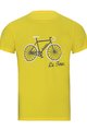NU. BY HOLOKOLO Tricou de ciclism cu mânecă scurtă - LE TOUR LEMON II. - galben