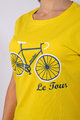 NU. BY HOLOKOLO Tricou de ciclism cu mânecă scurtă - LE TOUR LEMON II. - galben