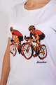 NU. BY HOLOKOLO Tricou de ciclism cu mânecă scurtă - JUST US - alb