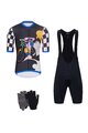 HOLOKOLO Mega set de ciclism - RAPID - negru/multicolor