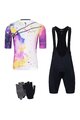 HOLOKOLO Mega set de ciclism - SPLASH - negru/mov/gri