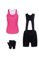 RIVANELLE Mega set de ciclism - SPARK - negru/roz