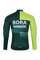 BONAVELO Jachetă și pantaloni de iarnă de ciclism - BORA 2024 - verde/alb