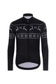 HOLOKOLO Tricou și pantaloni lungi de ciclism - FROSTTRAIL WINTER - negru