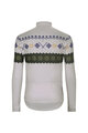 HOLOKOLO Tricou și pantaloni lungi de ciclism - FROSTTRAIL WINTER - verde/gri/negru
