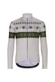 HOLOKOLO Tricou și pantaloni lungi de ciclism - FROSTTRAIL WINTER - verde/gri/negru